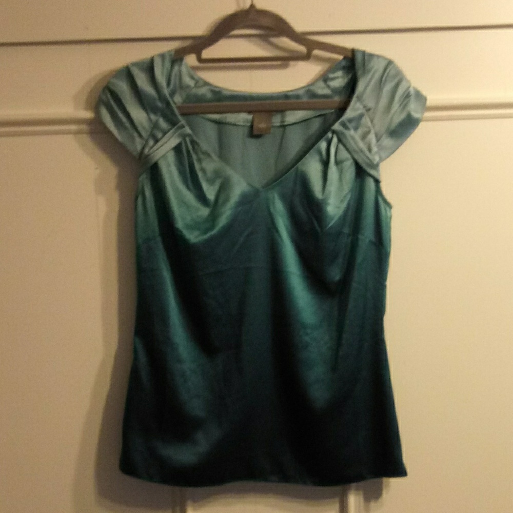 Ann Taylor Top turquoise